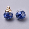 Transparent Glass Globe Pendant GLAA-TAC0001-17C-2