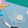 Transparent Acrylic Plates DIY-WH0016-54C-4