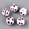 Handmade Porcelain Beads PORC-N012-12C-1