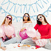 2 Styles Cloth Bowknot Banners AJEW-SP0002-70D-4