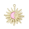 Brass Resin Pendants RE-CBAE379-11LG-1