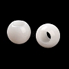 Natural White Jade European Beads LS-G-R488-01H-4
