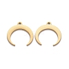 201 Stainless Steel Charms STAS-K211-03G-1