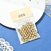 SHEGRACE Brass Round Beads XGRPCU042-293G-6