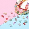 117G 9 Style Natural & Synthetic Gemstone Chips Beads Sets G-FS0002-27-5
