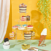 4-Tier Acrylic Cupcake Stand for Dessert Table AJEW-WH0596-209-2