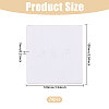 Square Wood Painting Linen Panels LS-DIY-WH0622-483A-2