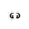 Halloween Theme Acrylic Dangle Earrings FS-WG9F574-03-1