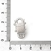 304 Stainless Steel Twister Clasps STAS-D382-05B-P-3