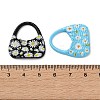 Printed Alloy Pendants FIND-C089-02A-3