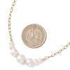 Natural Pearl Potato Graduated Beaded Necklaces NJEW-JN05923-3