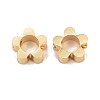 Rack Plating Eco-friendly Brass Bead Frames KK-D075-22G-RS-1