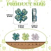 20Pcs Transparent Resin Cabochon CRES-YW0002-59-3