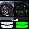 Plastic Laser Reflective Car Wheel Rim Stickers AJEW-WH20033-099D-5