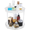 2-Tier Multifunctional Rotating Desktop Plastic Storage Rack ODIS-WH0709-255A-1