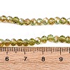 Electroplate Glass Beads Strands LS-EGLA-A034-T4mm-J02-5