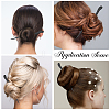 Wood Hair Sticks AJEW-WH20072-38-4