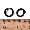 Spray Painted Iron Open Jump Rings IFIN-T017-04B-01-2