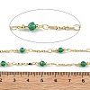 Brass Round Link Chains KK-D368-01G-D-2