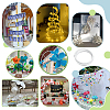 2 Rolls Plastic Aluminum Curved Shaped Tube FIND-PH0029-23B-5