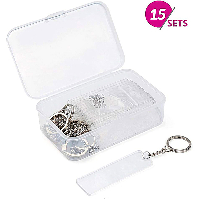 DIY Keychain Making DIY-BC0010-81P-1