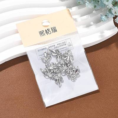 SHEGRACE Brass Clear Cubic Zirconia Charms XGRQ2O138-417P-1