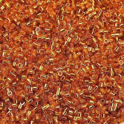 Electroplate Glass Seed Beads SEED-H003-10F-1