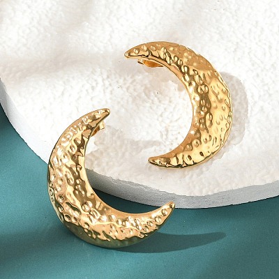 304 Stainless Steel Stud Earrings EJEW-B121-02G-03-1