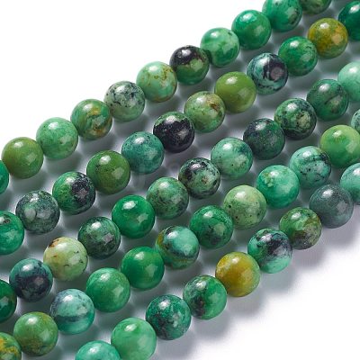 Natural Variscite Bead Strands G-G-P444-01B-1