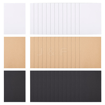 60Pcs 3 Colors DIY Paper Blank Card FIND-TA0008-46-1