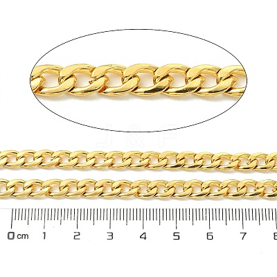 10M Ion Plating(IP) 304 Stainless Steel Curb Chains CHS-G035-03C-G-1