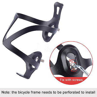 Aluminum Alloy Bicycle Drink Water Bottle Cup Holder Cage AJEW-WH0143-30D-1