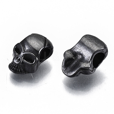 Alloy European Beads TIBEB-N005-14B-RS-1