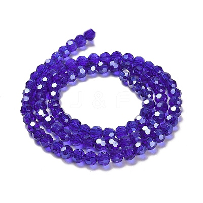 Transparent Glass Beads EGLA-A035-T6mm-B06-1