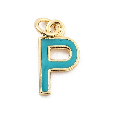 Rack Plating Brass Pendants KK-C065-03P-G-1