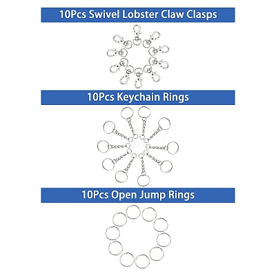 DIY Keychain Making Kit DIY-YW0007-69-1