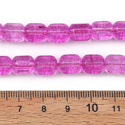 Transparent Glass Beads Strands GL-A001-01A-11-1