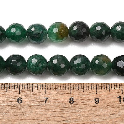 Natural Fuchsite Beads Strands GG-CBADA9D-A01-8mm-1