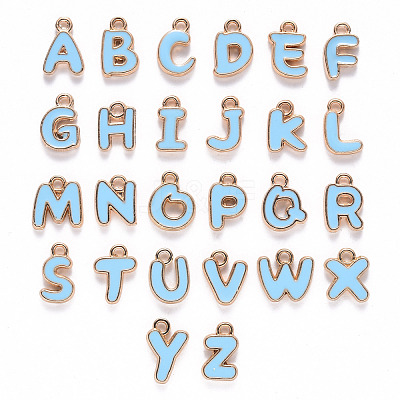 Alloy Enamel Charms ENAM-S125-001A-NR-1