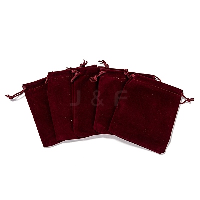 Rectangle Velvet Pouches X-TP-R002-10x12-02-1