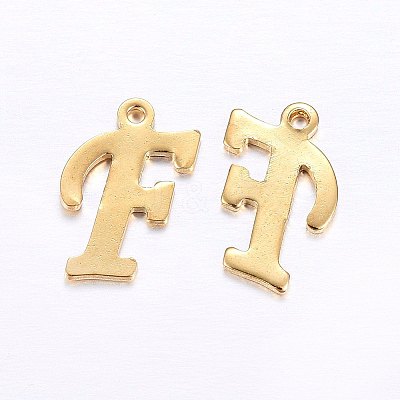 201 Stainless Steel Pendants STAS-O098-03G-F-1