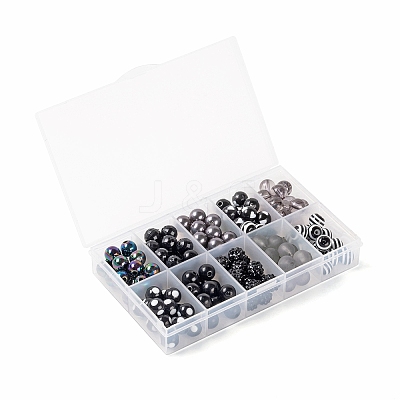 160Pcs 10 Styles Opaque & Transparent sgSACR-LS0001-02A-1