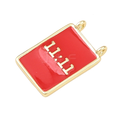 Brass Enamel Pendants KK-L251-01G-C-1