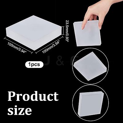 Frosted Acrylic Bases AJEW-WH0176-92A-1