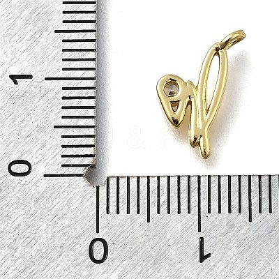 Brass Micro Pave Cubic Zirconia Pendants KK-B132-12G-H-1