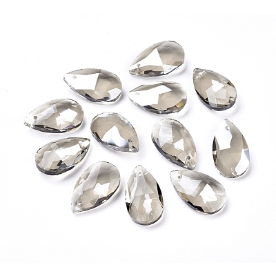 Faceted Glass Pendants GLAA-F069-L-A24-1