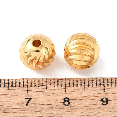Brass Beads KK-C157-02D-G-1
