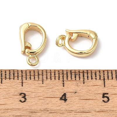 Brass Enhancer Shortener Pendant Bails KK-H483-11B-G-1