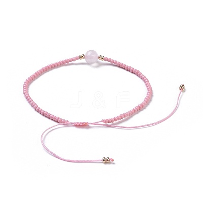 Nylon Thread Braided Beads Bracelets BJEW-JB04346-03-1