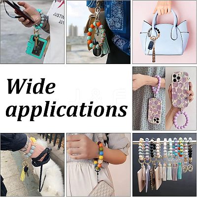 DIY Charm Keychain Wristlet Making Kit DIY-CA0004-51-1